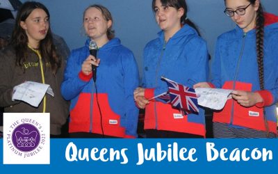 Girlguiding Cumbria South Lights Jubilee Beacon