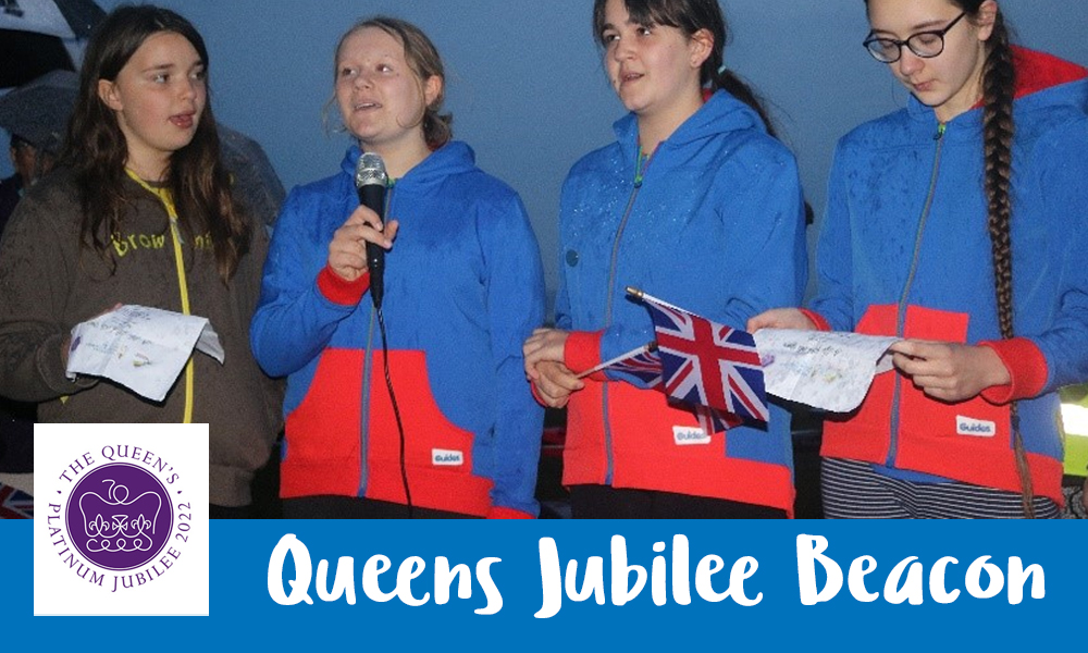 Girlguiding Cumbria South Lights Jubilee Beacon