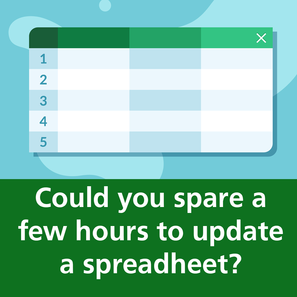 Update-spreadheet-volunteers